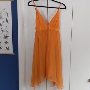 Tangerine Cocktail Dress